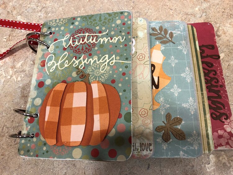 Autumn Blessings Mini-Album - Happy Fall, Y&#039;All!