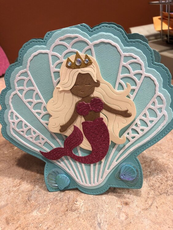 Mermaid card