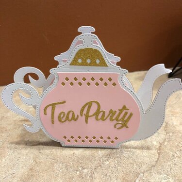 Tea Party tea box