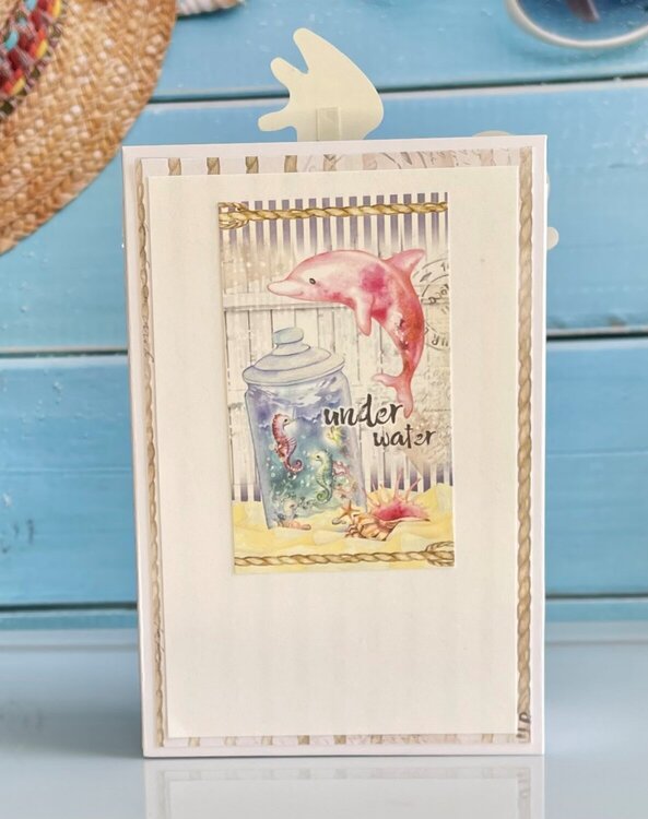 Hello Summer Multi Tier Popup Card