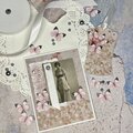 Vintage Lady Card and Tag - February 2/4/1 Challenge