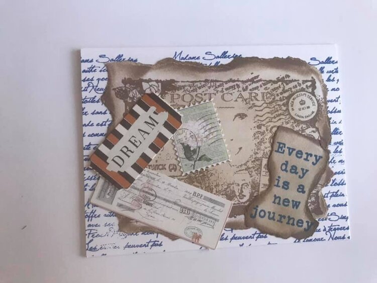 Vintage Postcard/Letter