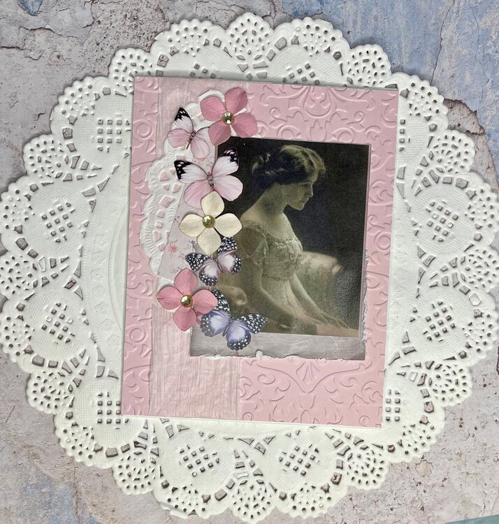 Vintage Lady any occasion card
