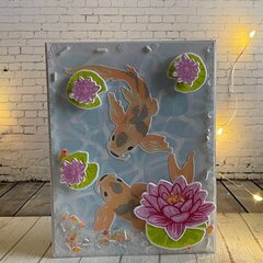 Koi Shaker Card