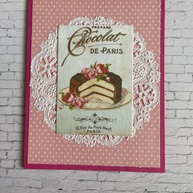 Cake any occasion card