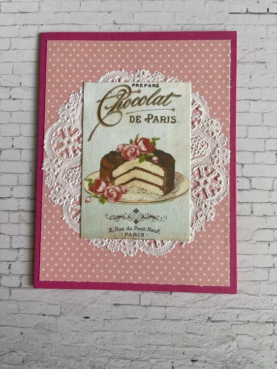 Cake any occasion card