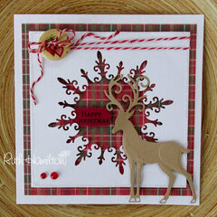 Regal Reindeer Card