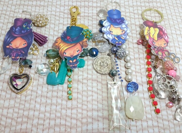 A Human Rainbow of Chunky Charms