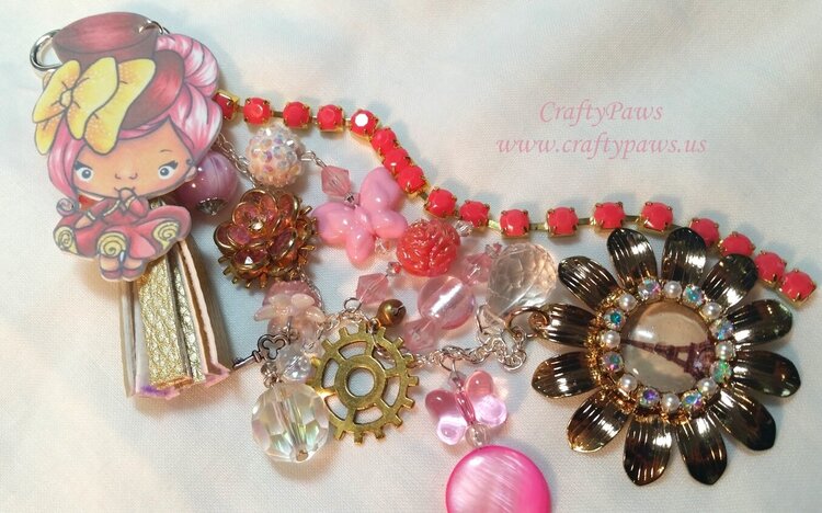 Pretty In Paris Pink Chunky Charm