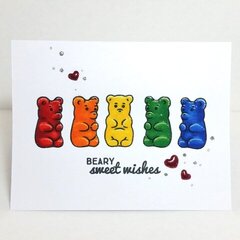 Yummy Gummy Bears Card