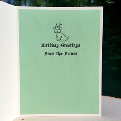 Fun Personalized Puppy Birthday Card