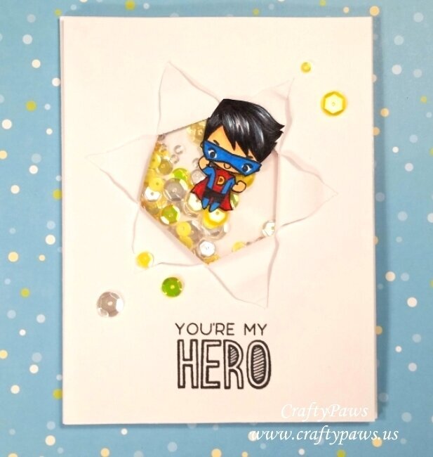Super Hero Dad Birthday Card