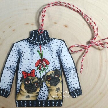 Puggly Christmas Sweater