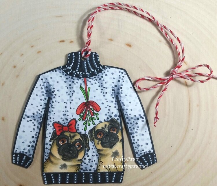 Puggly Christmas Sweater