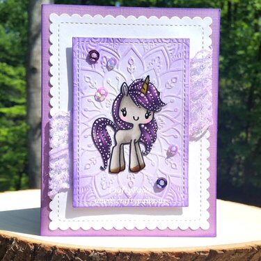 Be A Unicorn Card