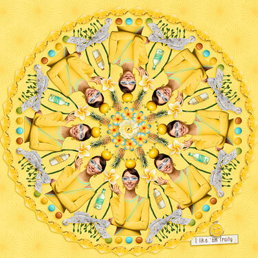 Mandala - Yellow