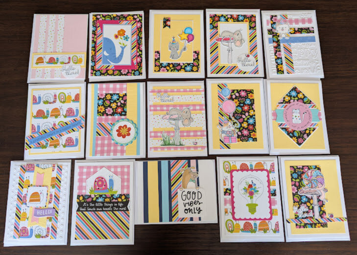 Snail mail cards using KCC17