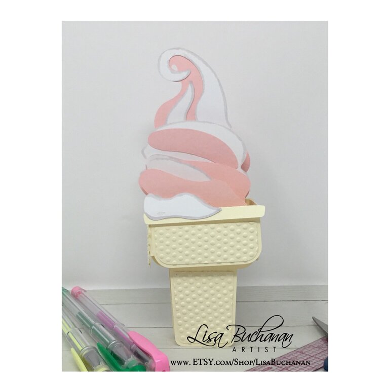 Card - Popup - Ice Cream