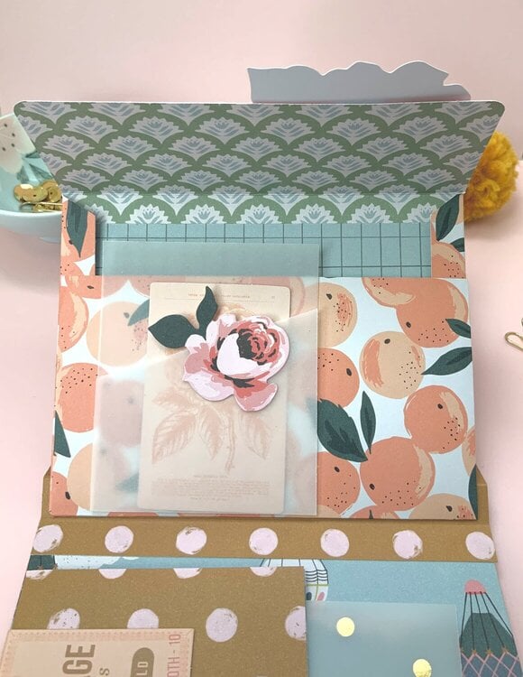 Envelope Accordion Album Project Idea