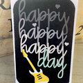 happy happy happy day masculine card