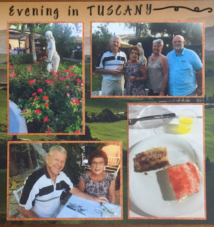Elegant Evening in Tuscany