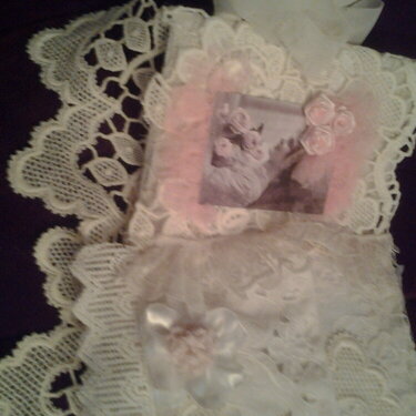 Vintage Lace Book #2 Hand Sewed
