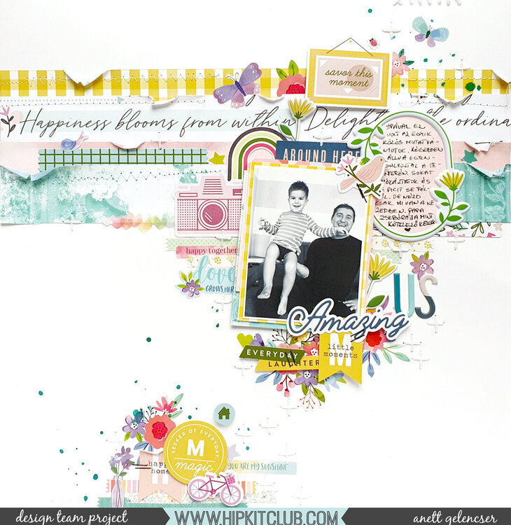 Layout created with Hip Kit Club March kits