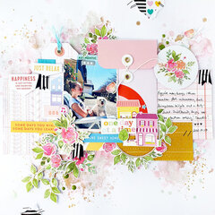 Happiness Blooms layout