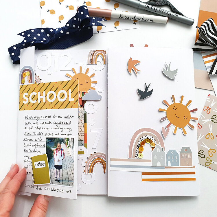 School mini album