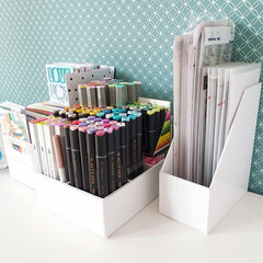 How I use the SBC Pocket Card organizer and 6x8 Paper Pad holder.