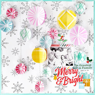 Merry &Bright layout