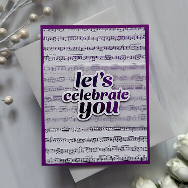 Let's Celebrate You Birthday Card