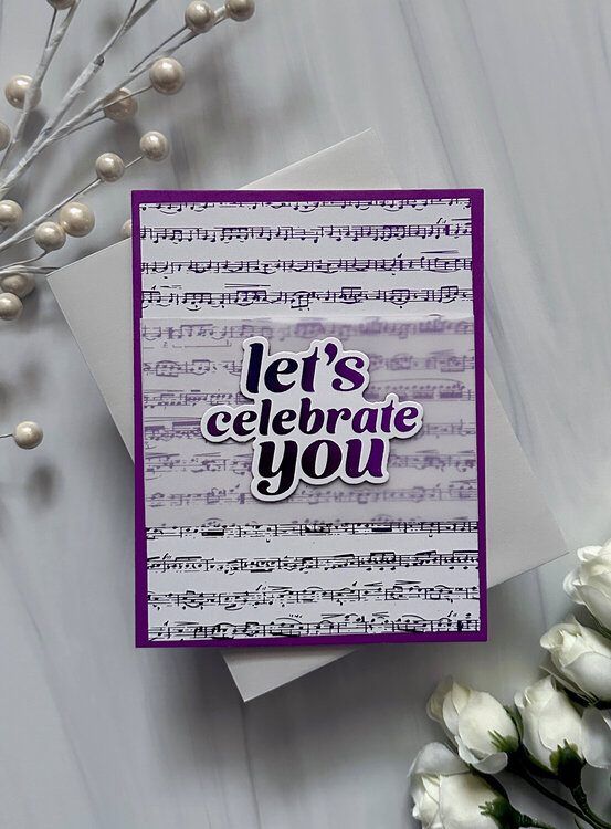 Let&#039;s Celebrate You Birthday Card