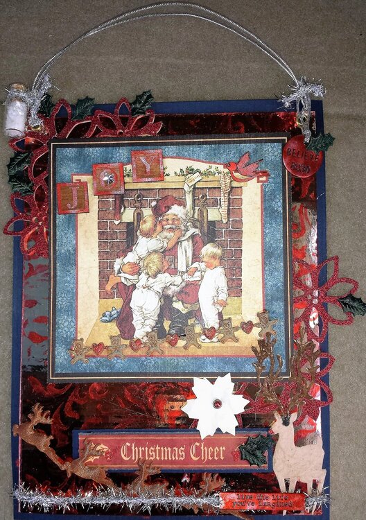 Christmas decor panel