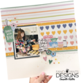 Home Cafe scrapbook layout