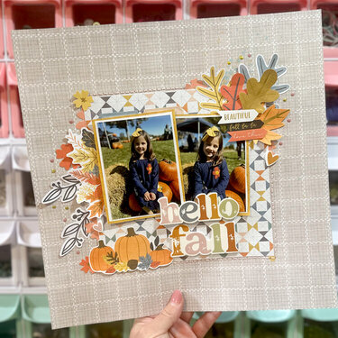 Hello Fall layout 