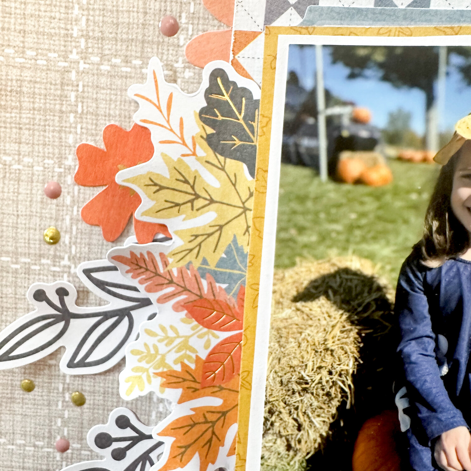 Hello Fall layout - Project Idea - Scrapbook.com