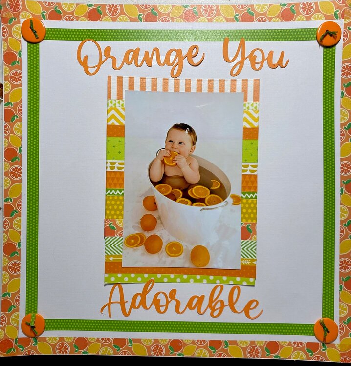 Orange You Adorable