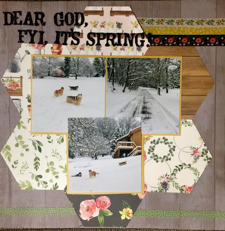 Dear God, FYI, It&#039;s Spring