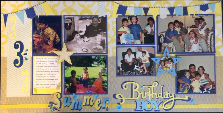 Summer birthday 2 page LO
