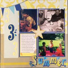Summer Birthday 1 page