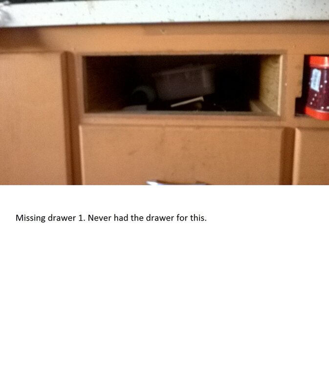 Missing drawer one