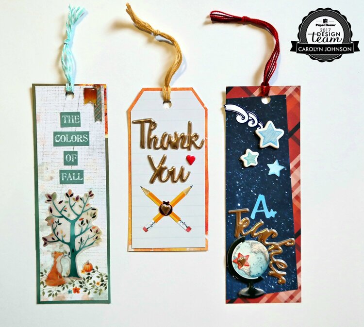 Fall and Teacher Bookmarks