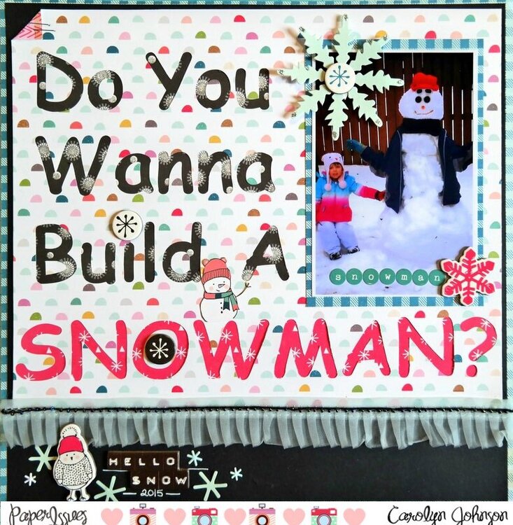 Wanna Build A Snowman?