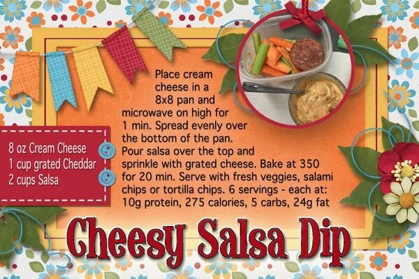 Cheesy Salsa Dip