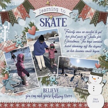 Learning to Skate