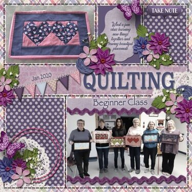 Quilting Class