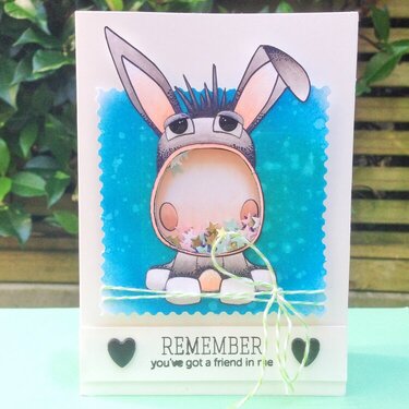 Encouragement Shaker Card