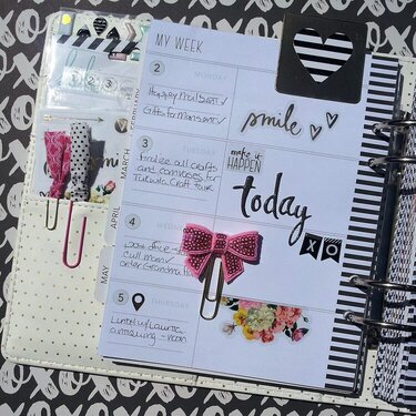 May Planner Page