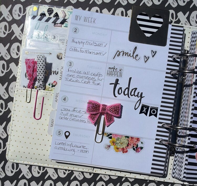 May Planner Page